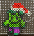 Big Green Guy with Santa Hat