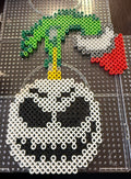 Green Hand With Skull
