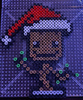 Talking Plant with Santa Hat